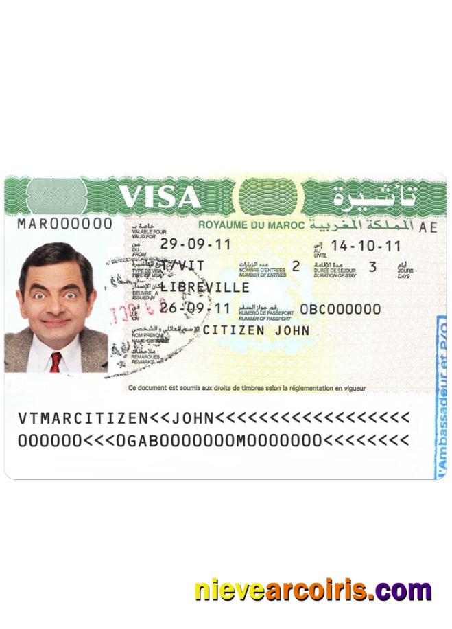 MOROCCO visa